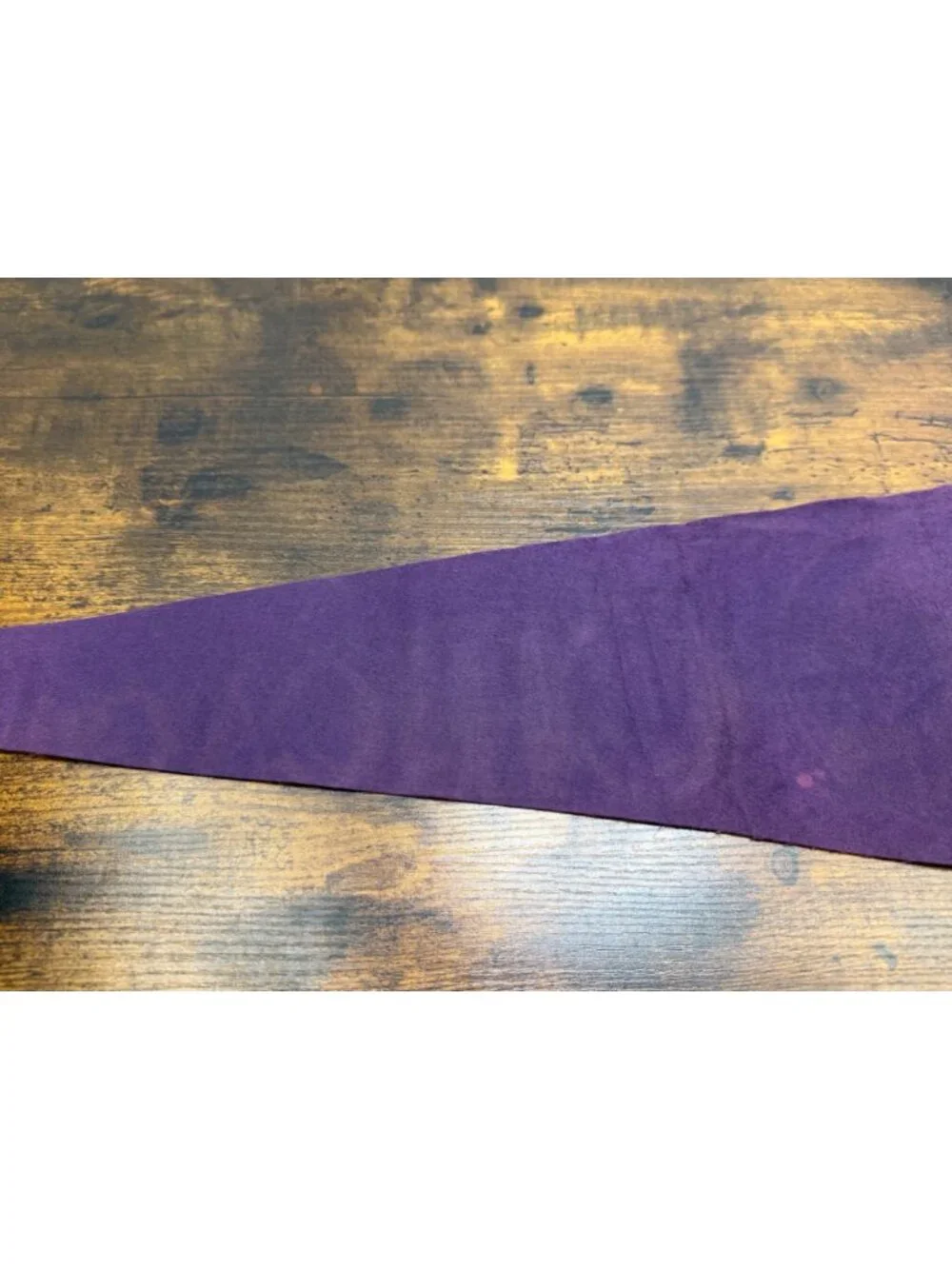 Vintage Texas Pennant Felt Flag 
